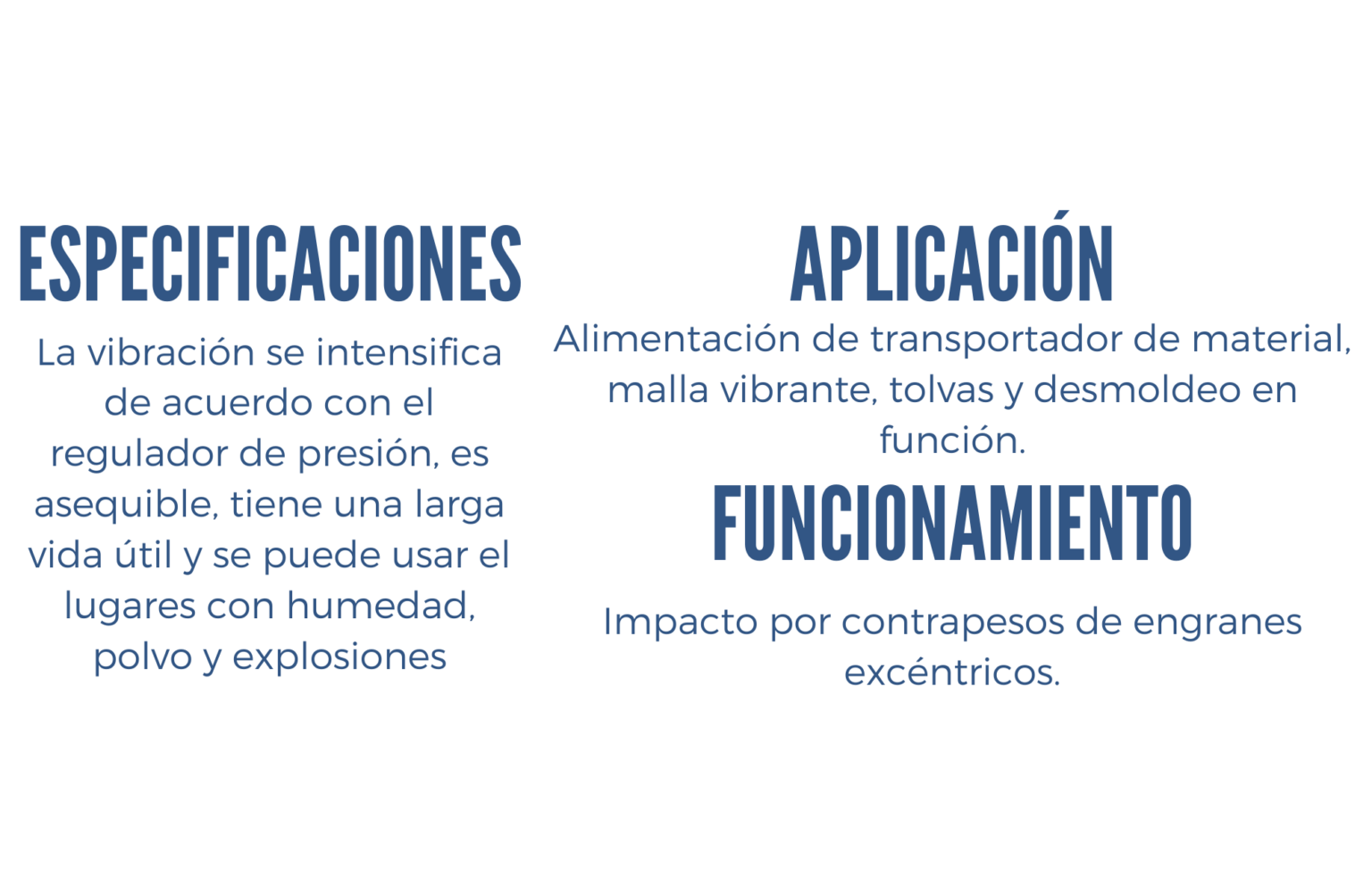 Vibradores neumaticos