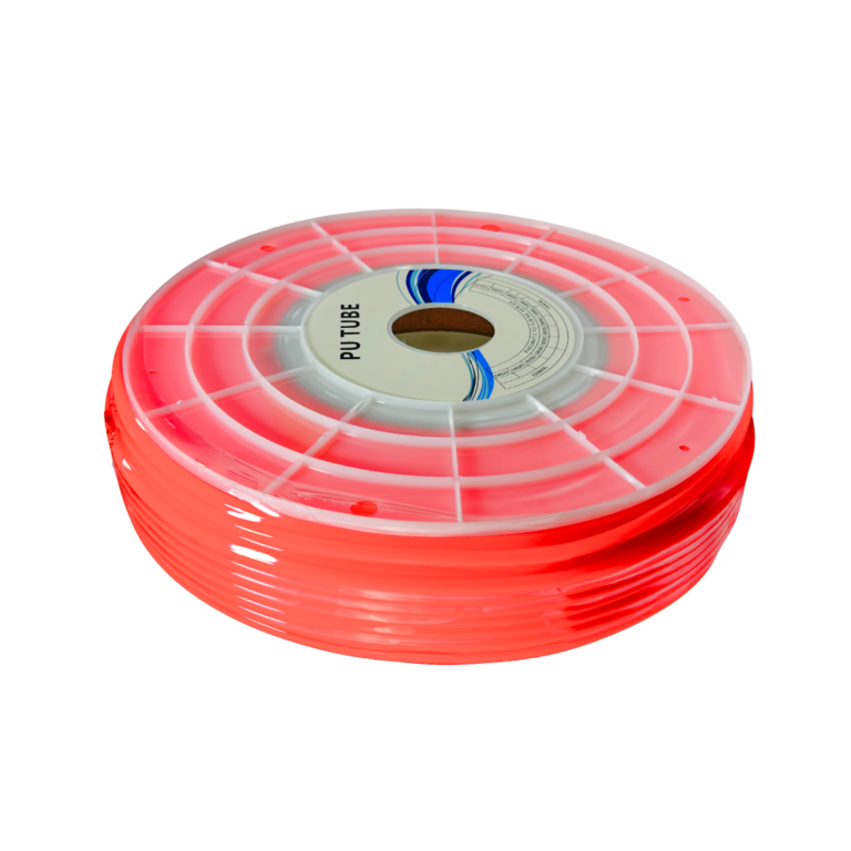 Manguera de poliuretano color rojo